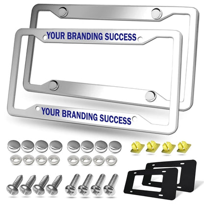 Solid Rust-Proof Aluminum License Plate Holder