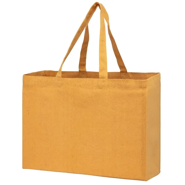 Recycled Cotton Canvas Tote Bag - Screen Print