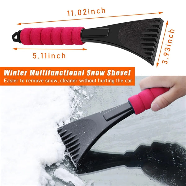 Scratch-Free Ice Scraper for Car Windshield