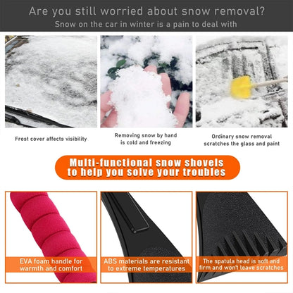Scratch-Free Ice Scraper for Car Windshield