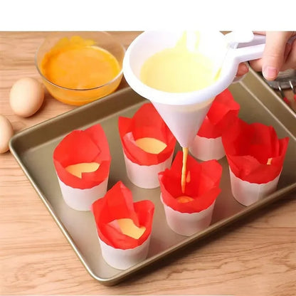 Adjustable Funnel for Baking Decorating Tools
