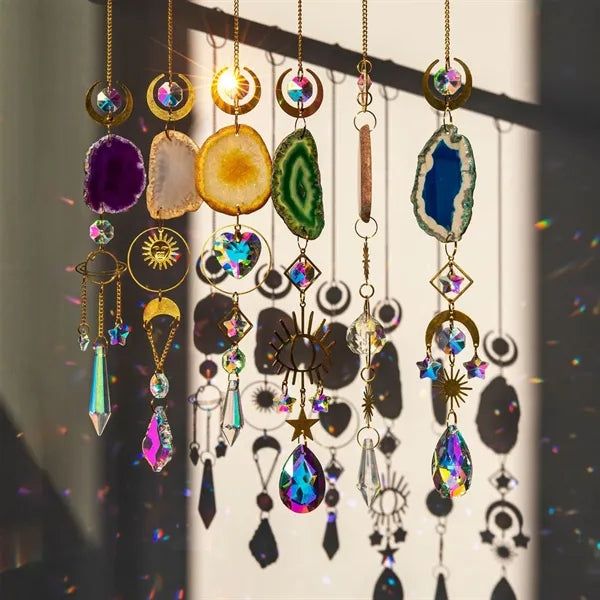 Sun Catchers with Crystals