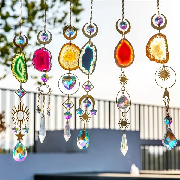 Sun Catchers with Crystals