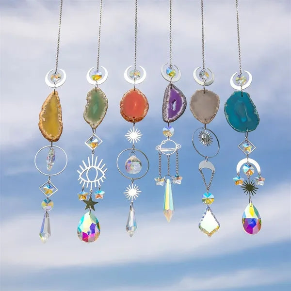 Sun Catchers with Crystals