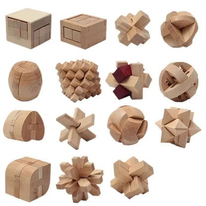 3D Wooden Puzzle