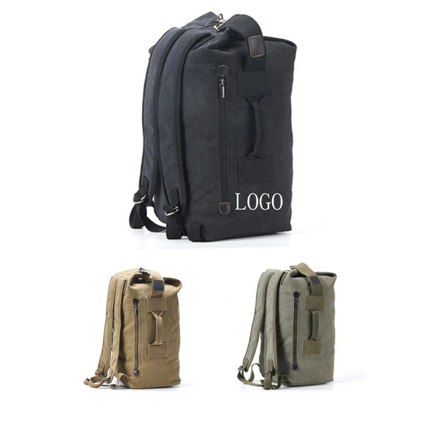 Canvas Duffle Backpack