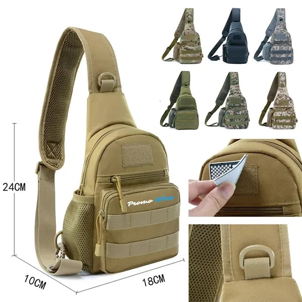900D Oxford Waterproof Tactical Military Sling Bag