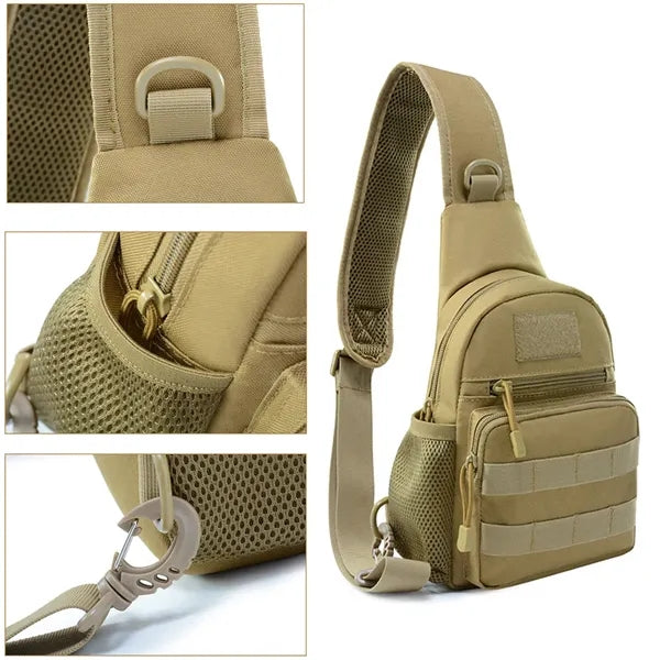 900D Oxford Waterproof Tactical Military Sling Bag