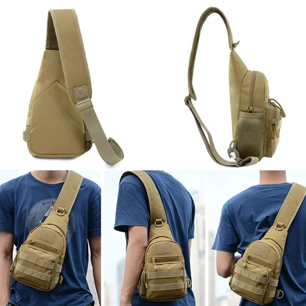 900D Oxford Waterproof Tactical Military Sling Bag