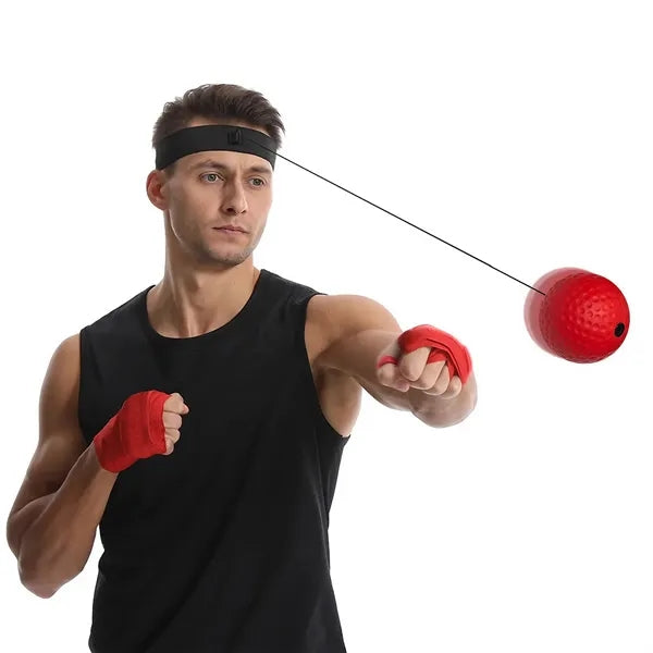 Boxing Reflex Ball Headband Set