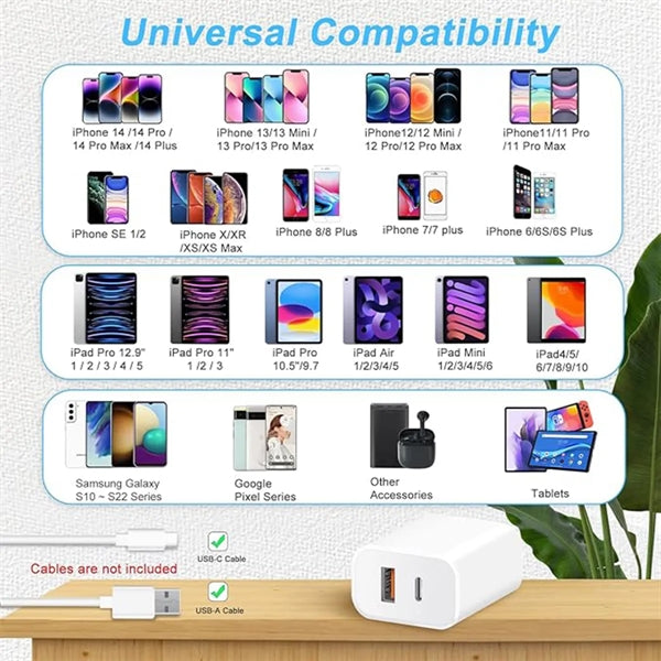 20W Usb C Charger Block