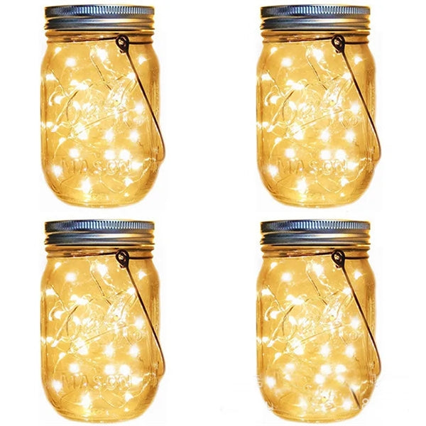 Solar Mason Jar Lights