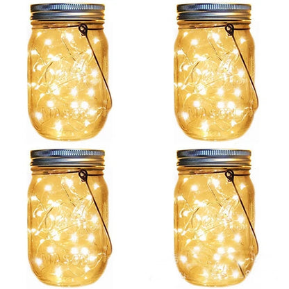 Solar Mason Jar Lights