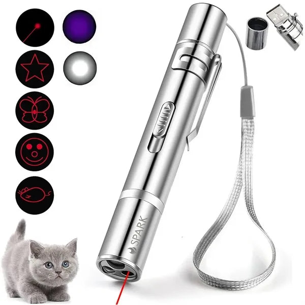 Laser Pointer Interactive Toys for Indoor Cats Dogs