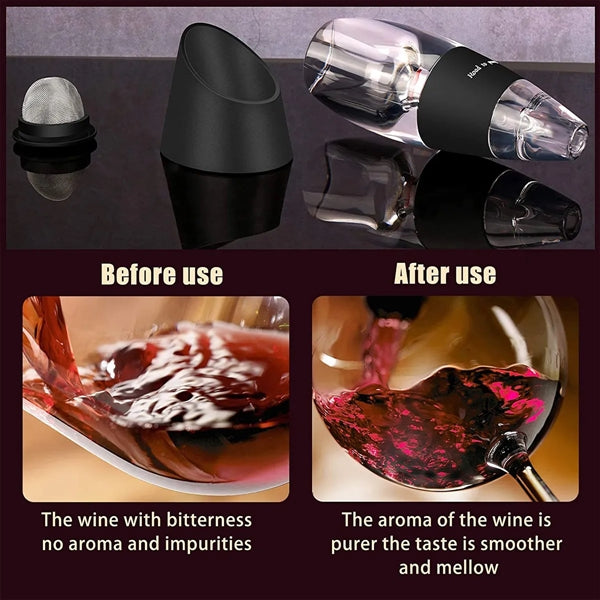 Wine Aerator With Filters