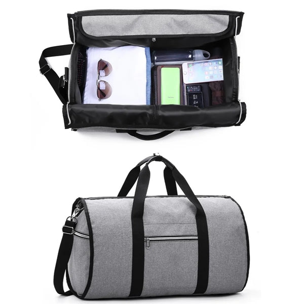 2 in 1 Travel Garment Storage Duffel Bag