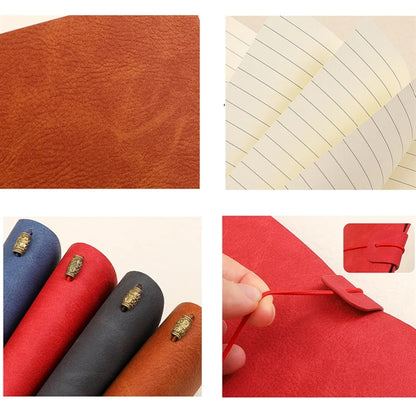 A6 Travel Notebook with Insert PVC Storage Pouch