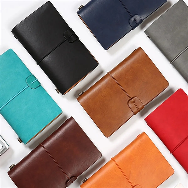 A6 Travel Notebook with Insert PVC Storage Pouch
