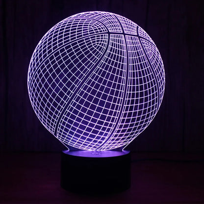 Basketball Night Light Desk Led Lamp