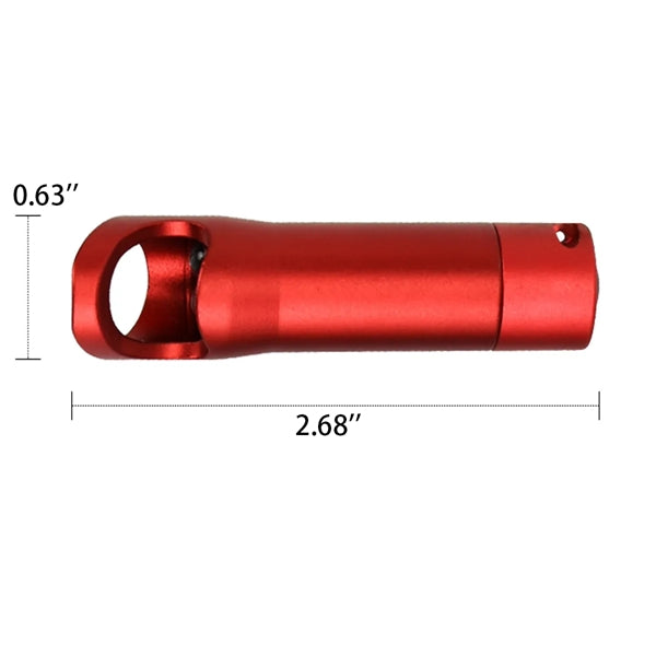 Mini LED Torch Compact Bottle Opener Keychain
