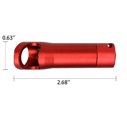 Mini LED Torch Compact Bottle Opener Keychain