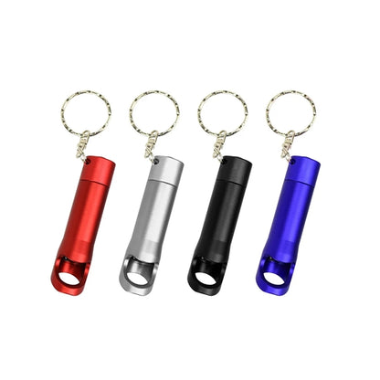 Mini LED Torch Compact Bottle Opener Keychain
