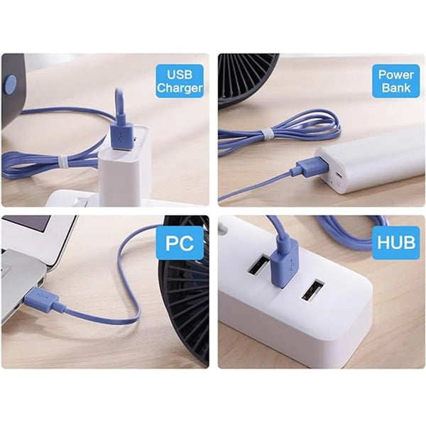 Personal Desktop Home Office Travel USB Mini Fans