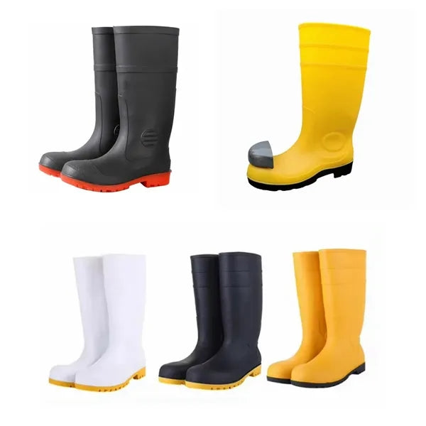PVC Safety Steel Toe Rain Boots
