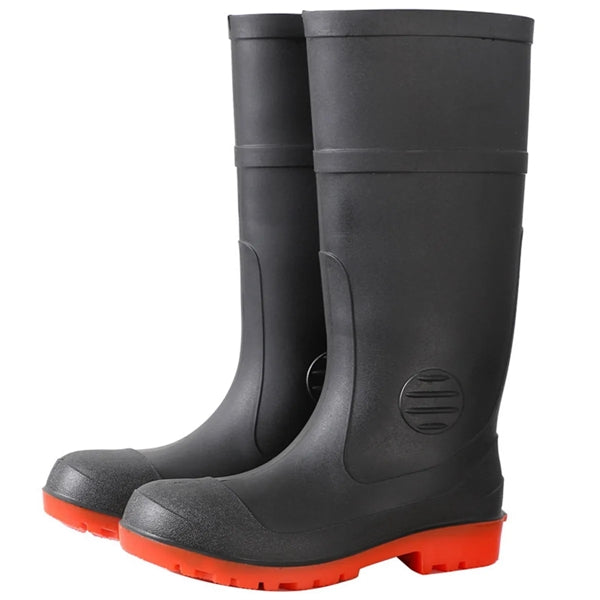 PVC Safety Steel Toe Rain Boots