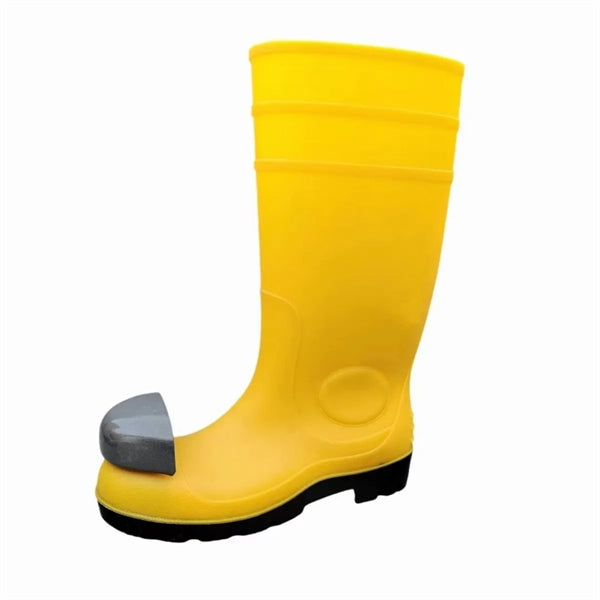 PVC Safety Steel Toe Rain Boots
