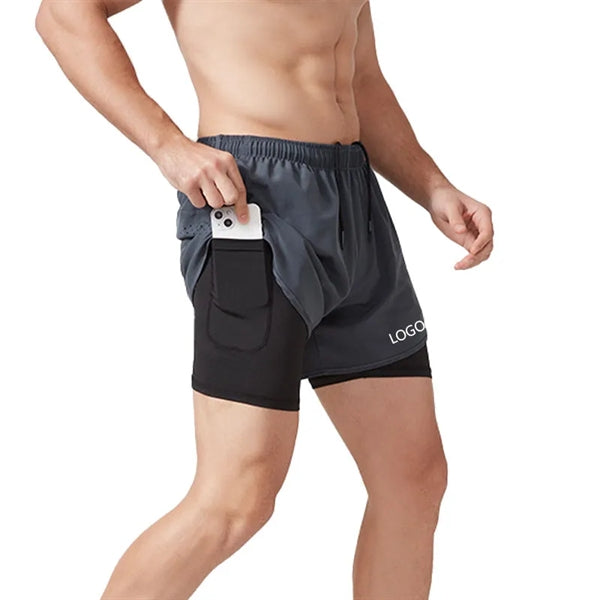 Quick Dry Gym Athletic Workout Shorts for Men & Women