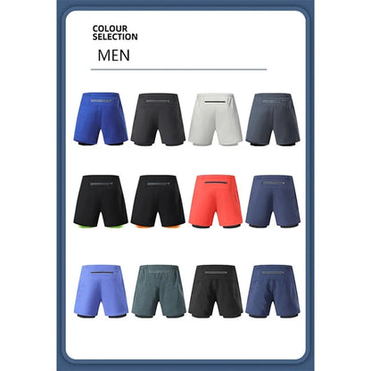 Quick Dry Gym Athletic Workout Shorts for Men & Women