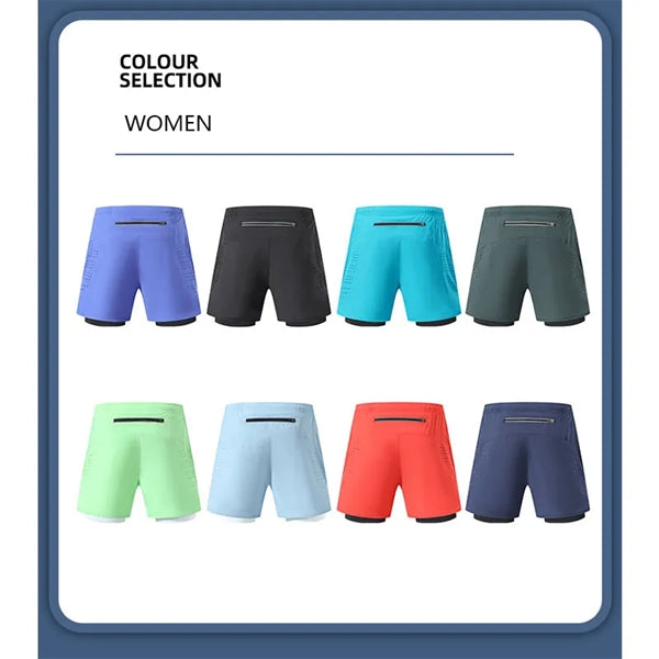 Quick Dry Gym Athletic Workout Shorts for Men & Women