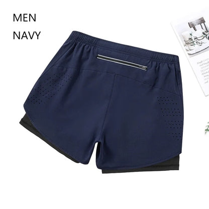 Quick Dry Gym Athletic Workout Shorts for Men & Women
