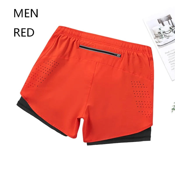Quick Dry Gym Athletic Workout Shorts for Men & Women