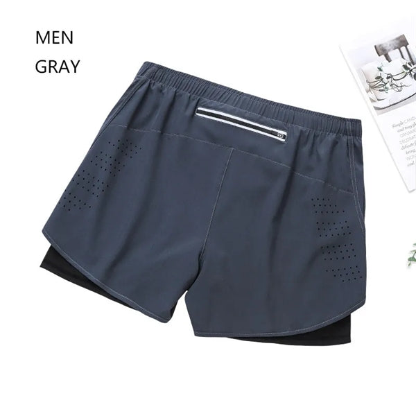 Quick Dry Gym Athletic Workout Shorts for Men & Women