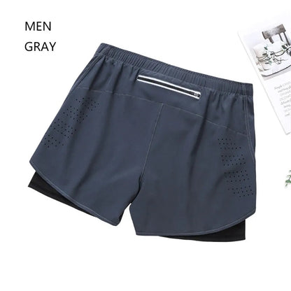 Quick Dry Gym Athletic Workout Shorts for Men & Women