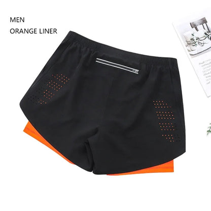 Quick Dry Gym Athletic Workout Shorts for Men & Women