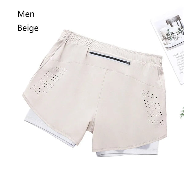 Quick Dry Gym Athletic Workout Shorts for Men & Women
