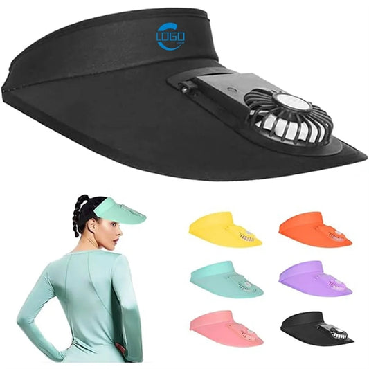 Sun Visors Hat With Fan