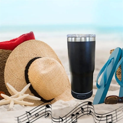 30Oz Speaker Tumbler,Waterproof And Drop Proof
