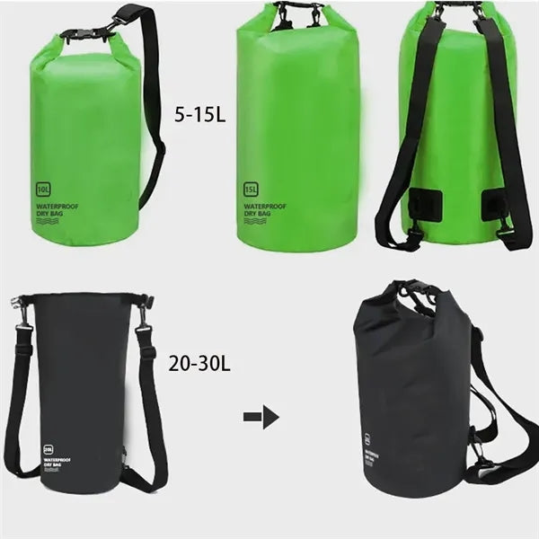 5L/10L/20L/30L Waterproof Pvc Dry Bag