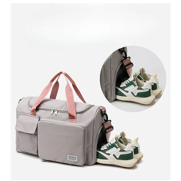 Foldable Large Capacity Short Trip Travel Duffle Bag
