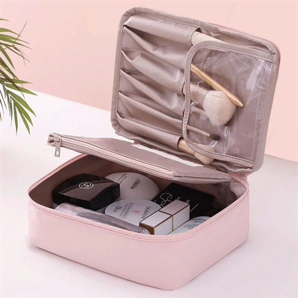 Premium Large Capacity Portable Makeup Bag