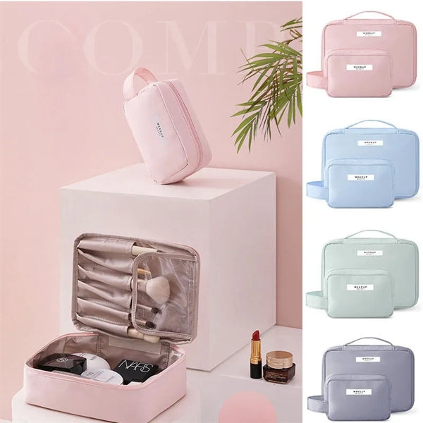 Premium Large Capacity Portable Makeup Bag