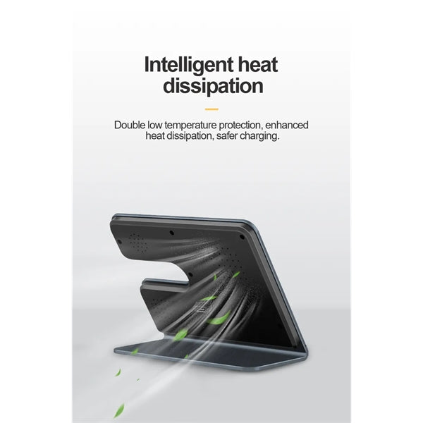 3 in 1 Magnetic Wireless Charger Station Aluminum Alloy