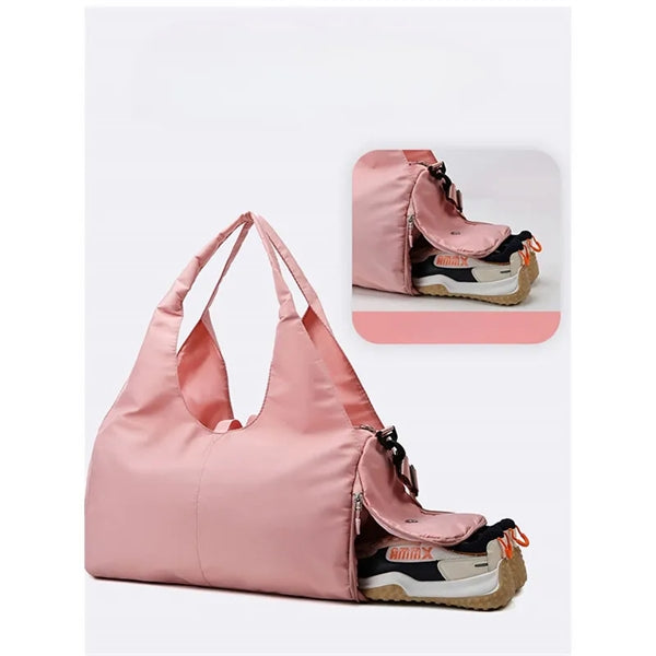 Cross-Border Simple Oxford Cloth Yoga Bag