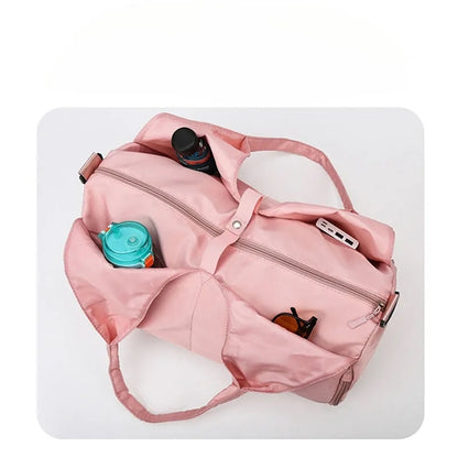 Cross-Border Simple Oxford Cloth Yoga Bag