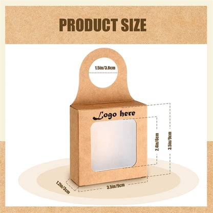 Kraft Paper Wine Bottle Box
