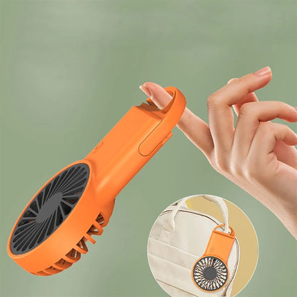 Mini Portable Usb Rechargeable Handheld Travel Fan with Hook